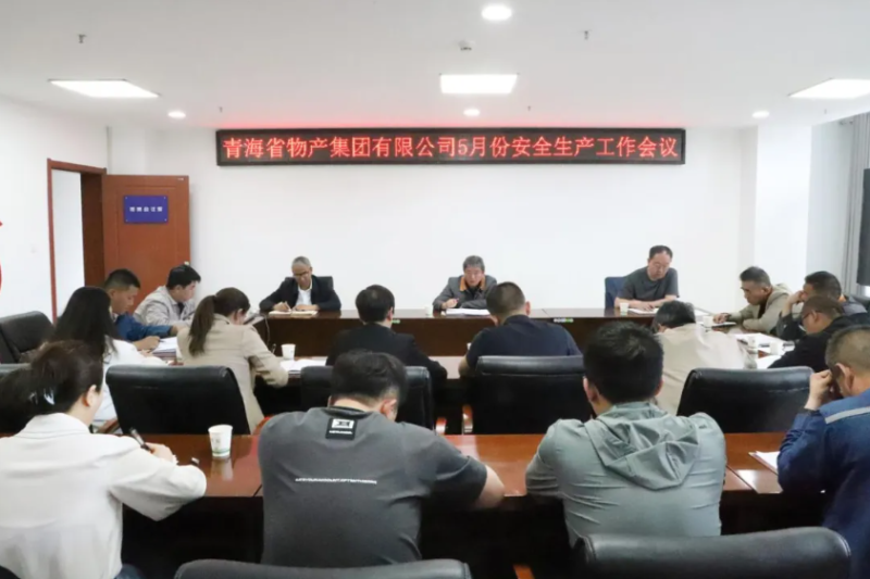 省物產(chǎn)集團(tuán)召開2025年5月份安全生產(chǎn)工作會議