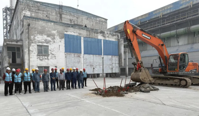 工投公司電解鋁煙氣脫硫項(xiàng)目開(kāi)工