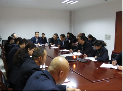 集團(tuán)黨委成員、紀(jì)委書記李志明來我司宣講黨的十九大精神